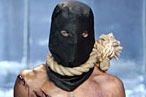 John Galliano, fall 2008. Not scary at all!