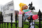 Slideshow: It Wasn’t a Lovely Day for a Tea Party