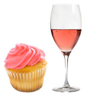 Cupcakes + Wine = Our Heads Finally Exploding