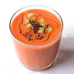 Tía Pol's gazpacho.
