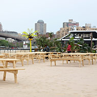 Water Taxi Beach SSS Loses Its Sand (Updated: WTB LIC Is Kaput, Too)