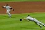 Joba's ridiculous catch in the fifth.