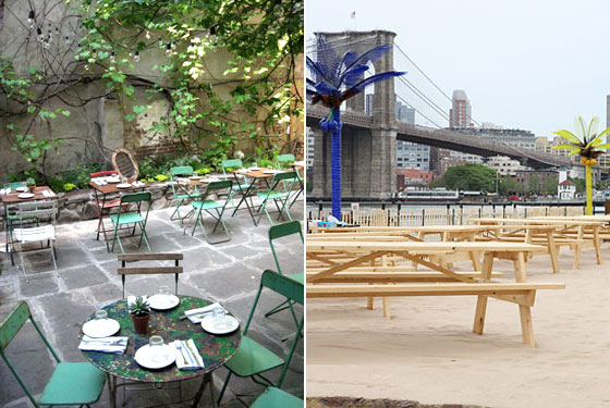 Water Taxi Beach and Vinegar Hill House Add Alfresco Brunches