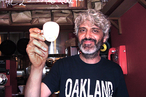 Jamie Scott McCormick inside Abraco.