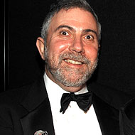 Krugman at the <em>Time</em> 100 party in May.