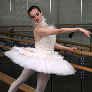 Lagerfeld's work for the English National Ballet.