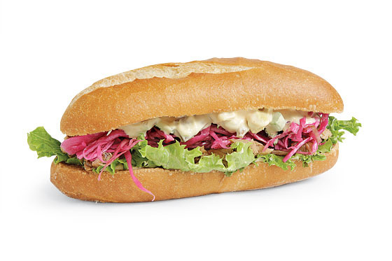 Shredded Braised Chicken sandwich.