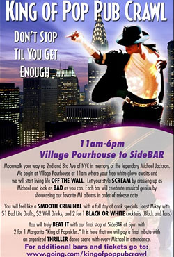 And Now This: The ‘King of Pop Pub Crawl’
