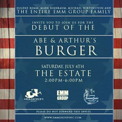 Franklin Becker Debuts the Abe & Arthur’s Burger