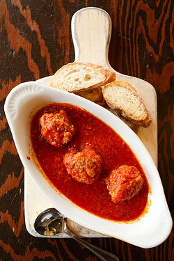 L'asso's meatballs.