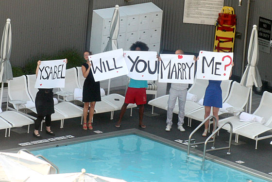 When You’re Proposing to Someone, Remind Them You Have Rooftop Pool Access