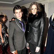 This is PC at a different party, for Keith Lissner's fall 2009 fashion presentation, with a person called 