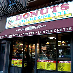 7th Avenue Donut Shop.