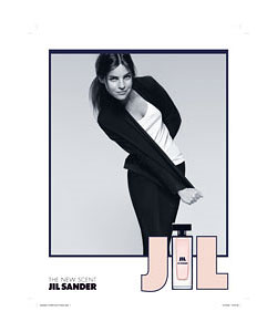 Julia Restoin-Roitfeld for Jil Sander.
