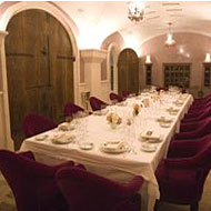 The private dining room.