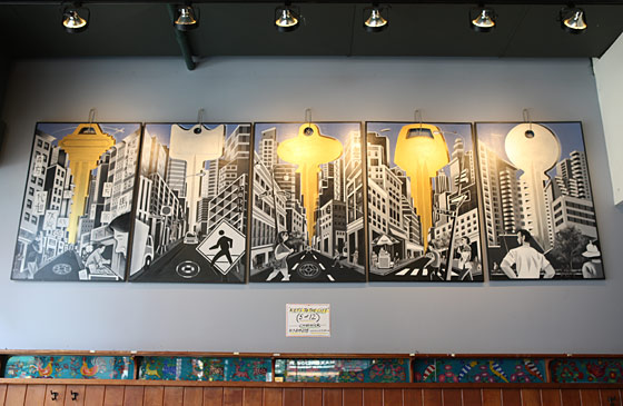 Veselka Installs New Mural As It Prepares for Bowery Build-Out