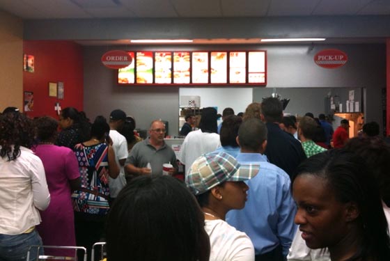 Checkers Opens: Lowbrow Brilliant or Despicable?