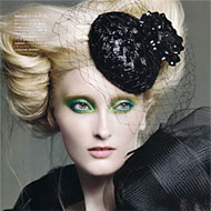 Iekeliene Stange in Japanese Vogue.