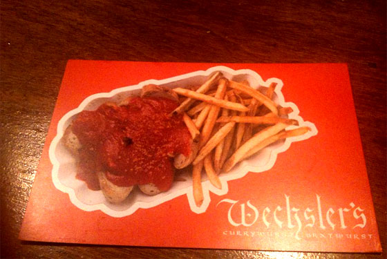 The Wurst Thing Ever: A Roach in the Currywurst