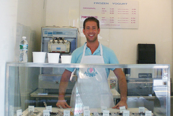 Hell’s Kitchen Alum Serves Fro-Yo in Soho