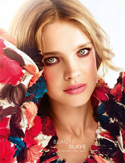 Natalia Vodianova for Guerlain.