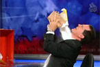 Colbert Horrifies Marion Nestle With Sugar Shower