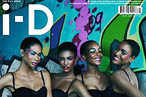 Models of Color Sweep i-D’s September Cover