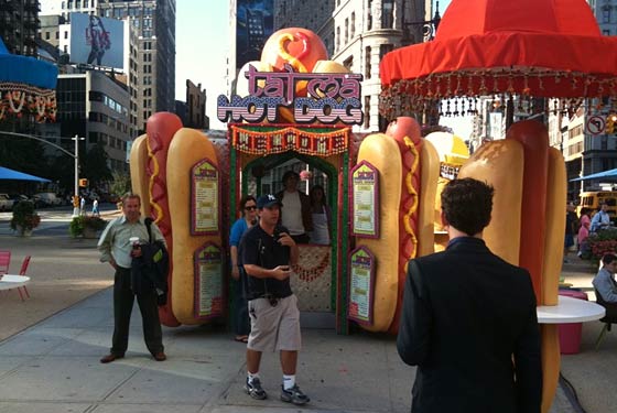 Where Ugly Betty Gets Hot Dogs