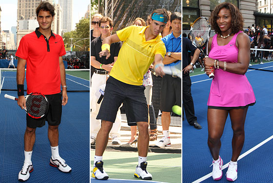 Roger Federer, Rafael Nadal, and Serena Williams Explain Their Flashy U.S. Open Ensembles