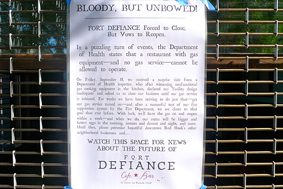 Fort Defiance Captured by Health Department
