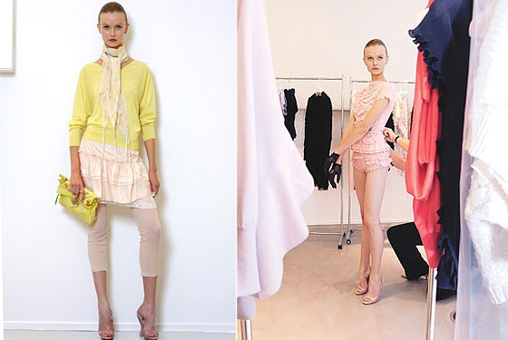 Nina Ricci’s Spring 2010 Ruffled Bloomers: The Key to Fiscal Success?