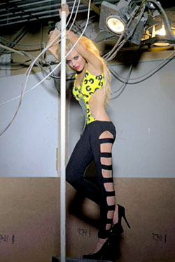 Lindsay Lohan Seems to Have Borrowed Something From Miley Cyrus for Her New Leggings Ads