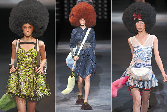 Louis Vuitton Shows Afros, Moccasins, and Williamsburg's Favorite Furry  Tails