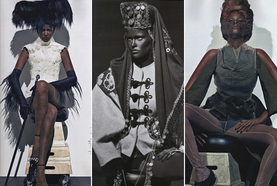 French Vogue Shoots Lara Stone in Blackface for This Month's Supermodel Issue