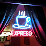 Think of this as a neon mirage.