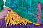 Get Lost in David Hockney’s Poppy Landscape Paintings