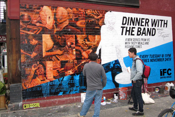 Mason Is God: Tailor Chef Immortalized on Williamsburg Wall