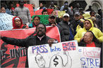 Vendors Protest Cops on the Street-Meat Beat