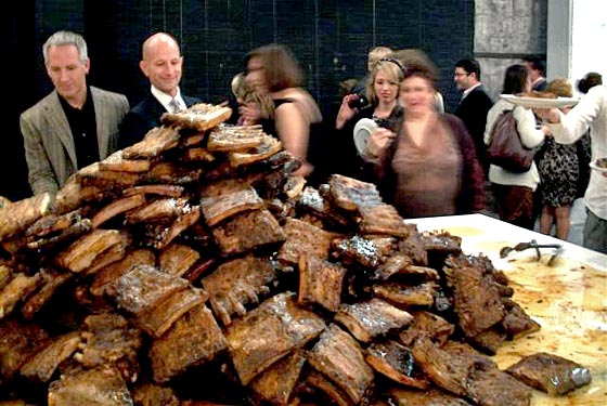 Highbrow Food Art at Performa 09