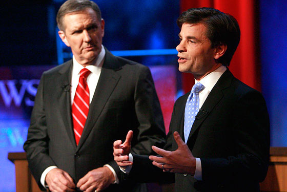 Charles Gibson: "Really? That little guy?"