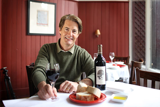 Actor Kyle MacLachlan Parties at Bouchon L.A., Likes His Bagels From Murray’s