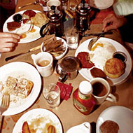 The spread at Egg