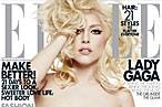 How Pretty Does Gaga Look on the Cover of Elle?