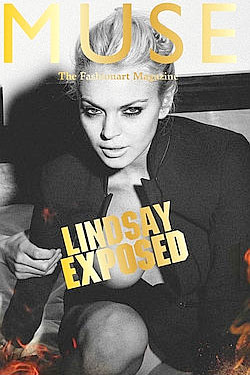 Lindsay Lohan Lands the Cover and Eighteen Pages in Muse