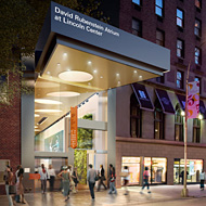 The new David Rubenstein Atrium at Lincoln Center.
