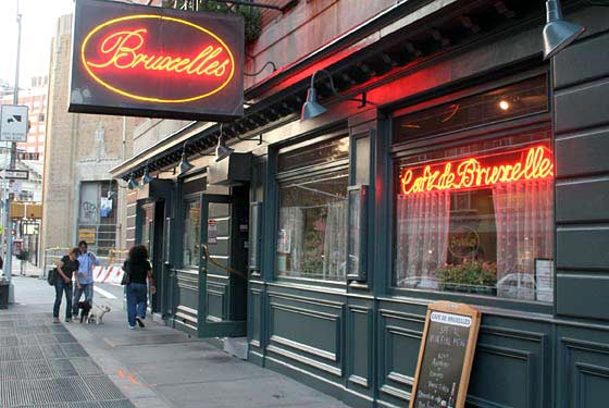 Café de Bruxelles Felled by Basement Fire