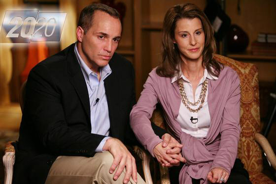 Young with his wife, Cheri, on <em>20/20</em>.