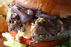 This burger makes us feel happiness.