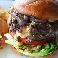 Franklin Becker's Jucy Lucy.