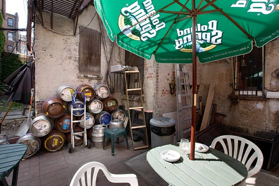 The Brazen Head's back patio is safe for another decade.